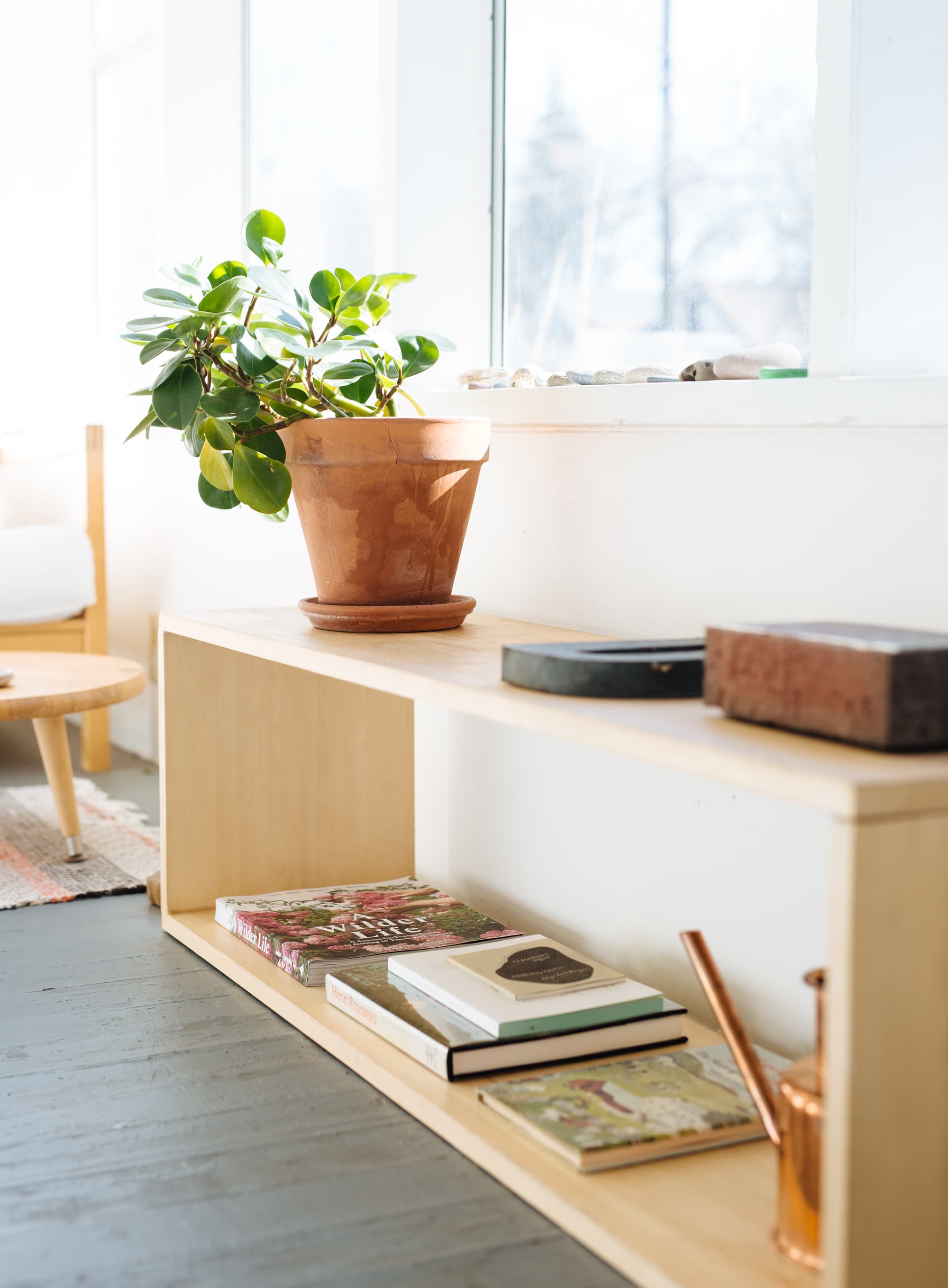 Image showcasing House Tour: A Creative Couple's Modern, Textured Home | Apartment Therapy